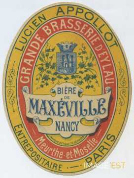 Étiquette Bière Maxéville (Paris)