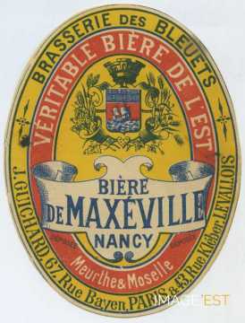 Étiquette Bière de Maxéville (Levallois-Perret)
