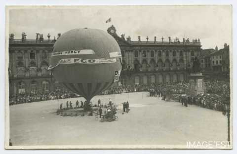 Démonstration d'aérostation (Nancy)