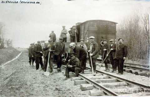 Entretien d'une voie ferrée (Bréhéville)