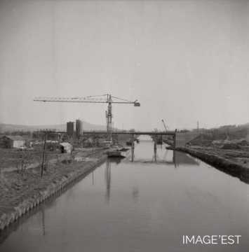Canal de grand gabarit à Vandières