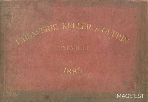 Faïencerie Keller & Guérin. Lunéville 1885