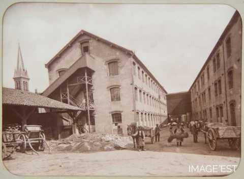 Cour intérieure de la faïencerie (Lunéville)