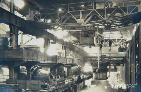 Halle des convertisseurs à la Providence (Réhon)