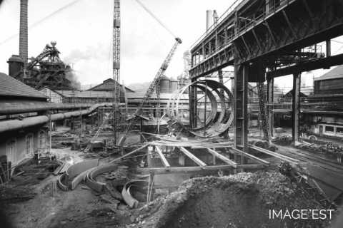 Construction d'un mélangeur (Réhon)