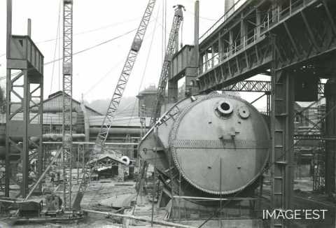 Construction d'un mélangeur (Réhon)