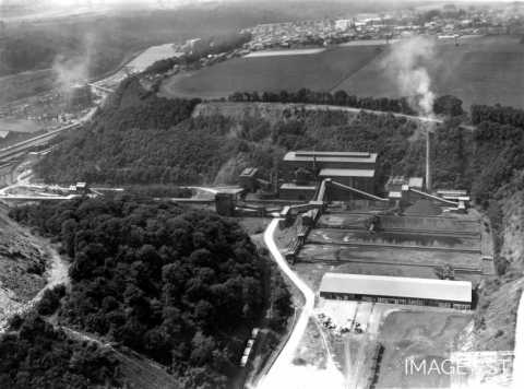 Vue du parc d'homogénéisation (Réhon)