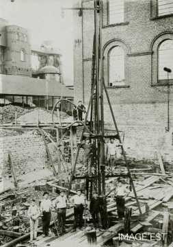 Construction d'une salle de soufflantes (Réhon)