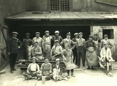 Personnel de la briqueterie (Réhon)