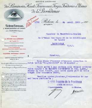 Lettre à en-tête (Réhon)