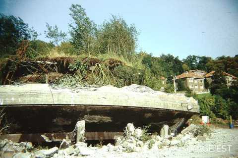 Démolition du réservoir (Réhon)