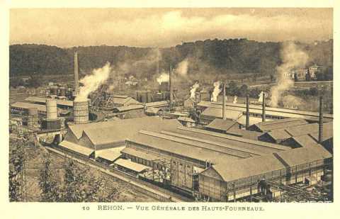 Usine de la Providence (Réhon) en 1932