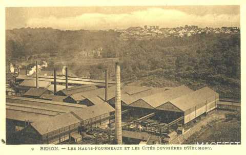 Usine de la Providence (Réhon) en 1932