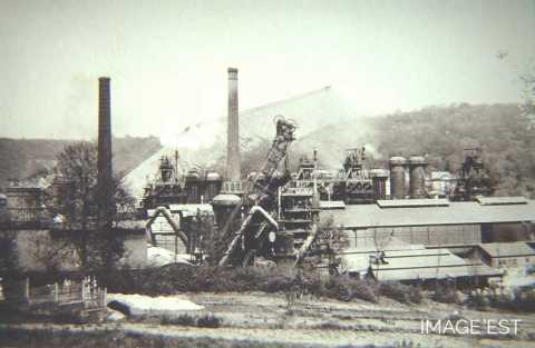 Usine de la Providence (Réhon) en 1955