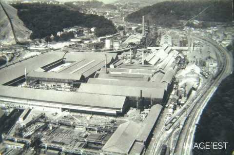 Usine de la Providence (Réhon) en 1959