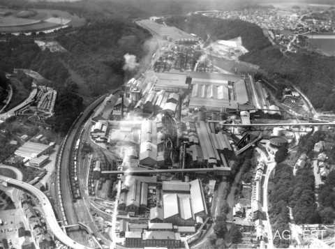 Usine de la Providence (Réhon) en 1978