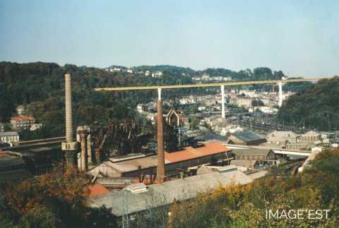 Usine de la Providence (Réhon) en 1979
