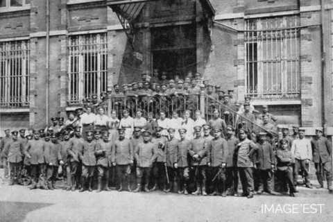 Usine de la Providence (Réhon) occupée par les Allemands