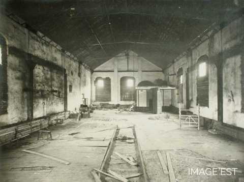 Destructions à l'usine de la Providence (Réhon)