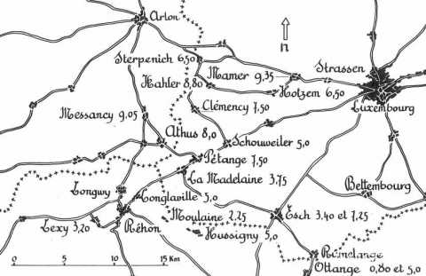 Lieux d'extraction du minerai de fer