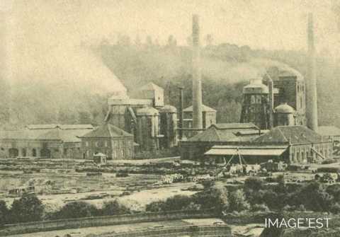 Usine de la Providence (Réhon) en 1899