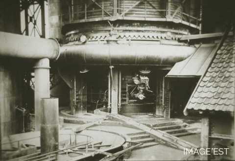 Fin de reconstruction du haut fourneau 1 (Réhon)