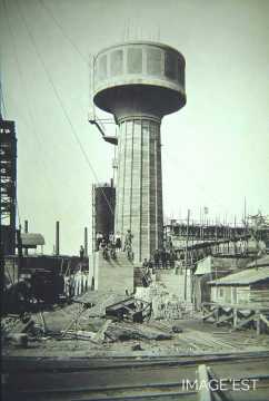 Construction d'une cheminée (Réhon)