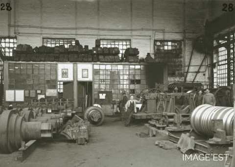 Atelier des tours à cylindres (Réhon)
