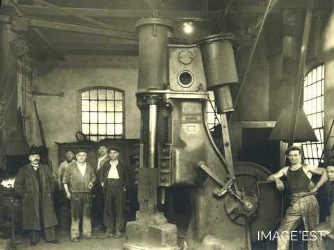 Forge de l'atelier d'entretien des laminoirs (Réhon)