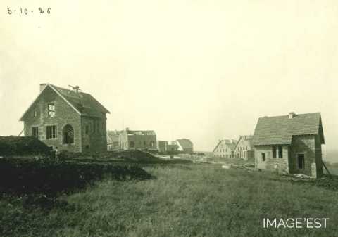 Construction de la cité d'Heumont (Réhon)