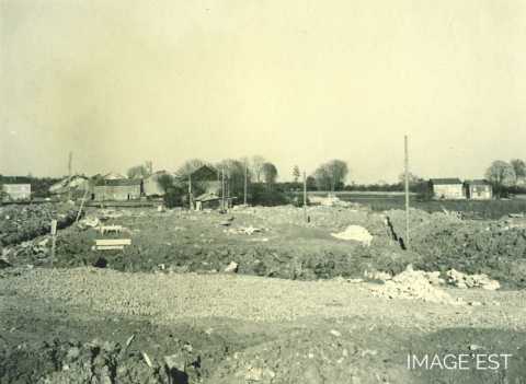 Construction du "lotissement des minières" (Lexy)