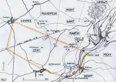 Concession Minière de Lexy (Meurthe-et-Moselle)