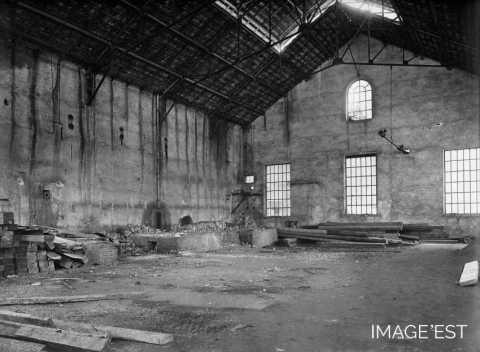 Ateliers pillés à la mine d'Amermont (Bouligny)