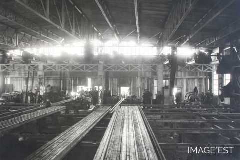 Atelier de perçage des rails (Réhon)