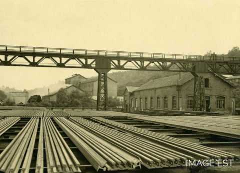 Stockage des rails (Réhon)