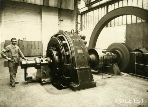 Moteur du train dégrossisseur (Réhon)