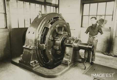 Moteur du train finisseur (Réhon)