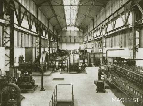 Salle des machines des trains à feuillards (Réhon)