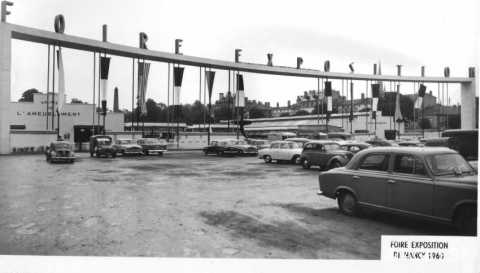 Enseigne de la Foire exposition de Nancy (1960)