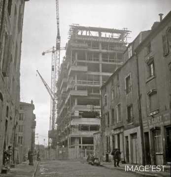 Construction du building Joffre (Nancy)