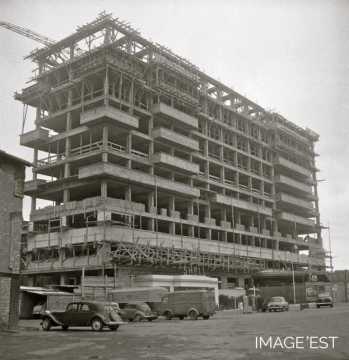 Construction du building Joffre (Nancy)