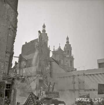 Destruction d'un immeuble (Nancy)