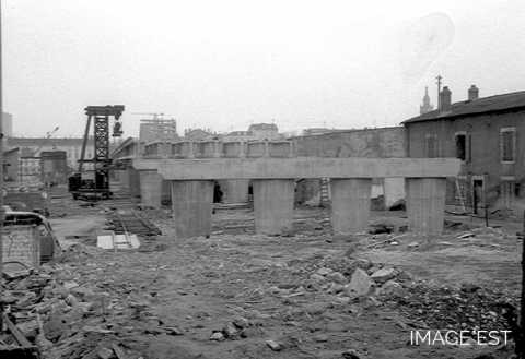 Chantier du viaduc Kennedy  (Nancy)