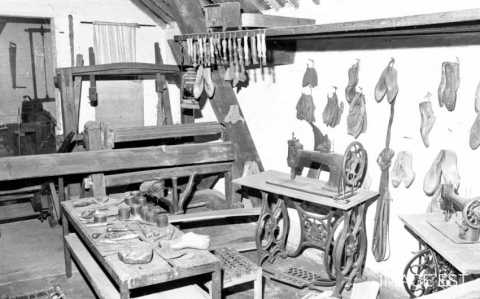 Atelier d'un cordonnier