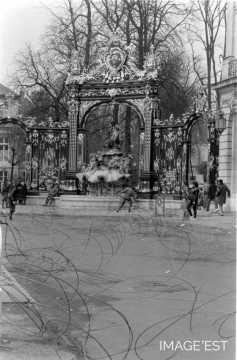 Manifestations de sidérurgistes (Nancy)