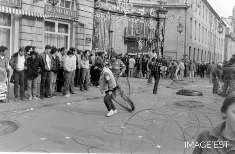 Manifestations de sidérurgistes (Nancy)