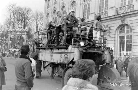 Manifestations de sidérurgistes (Nancy)