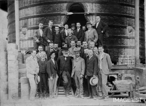 Personnel administratif de la faïencerie (Lunéville)