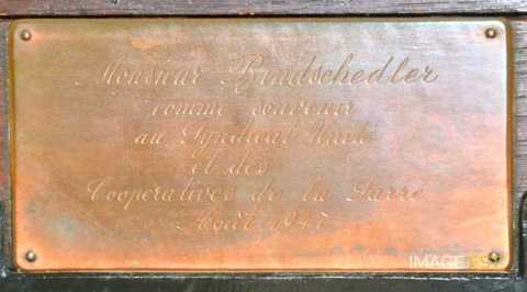 Plaque d'une sculpture (1913)