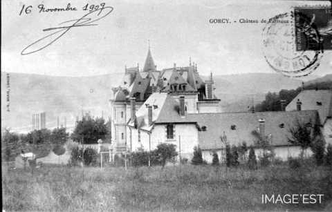 Château de Parivaux (Gorcy)